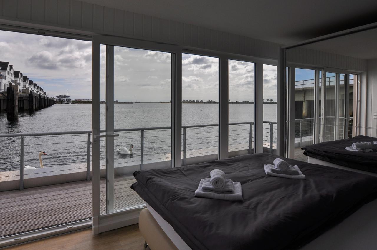 Schwimmendes Haus Hausboot Villa Olpenæs Eksteriør billede