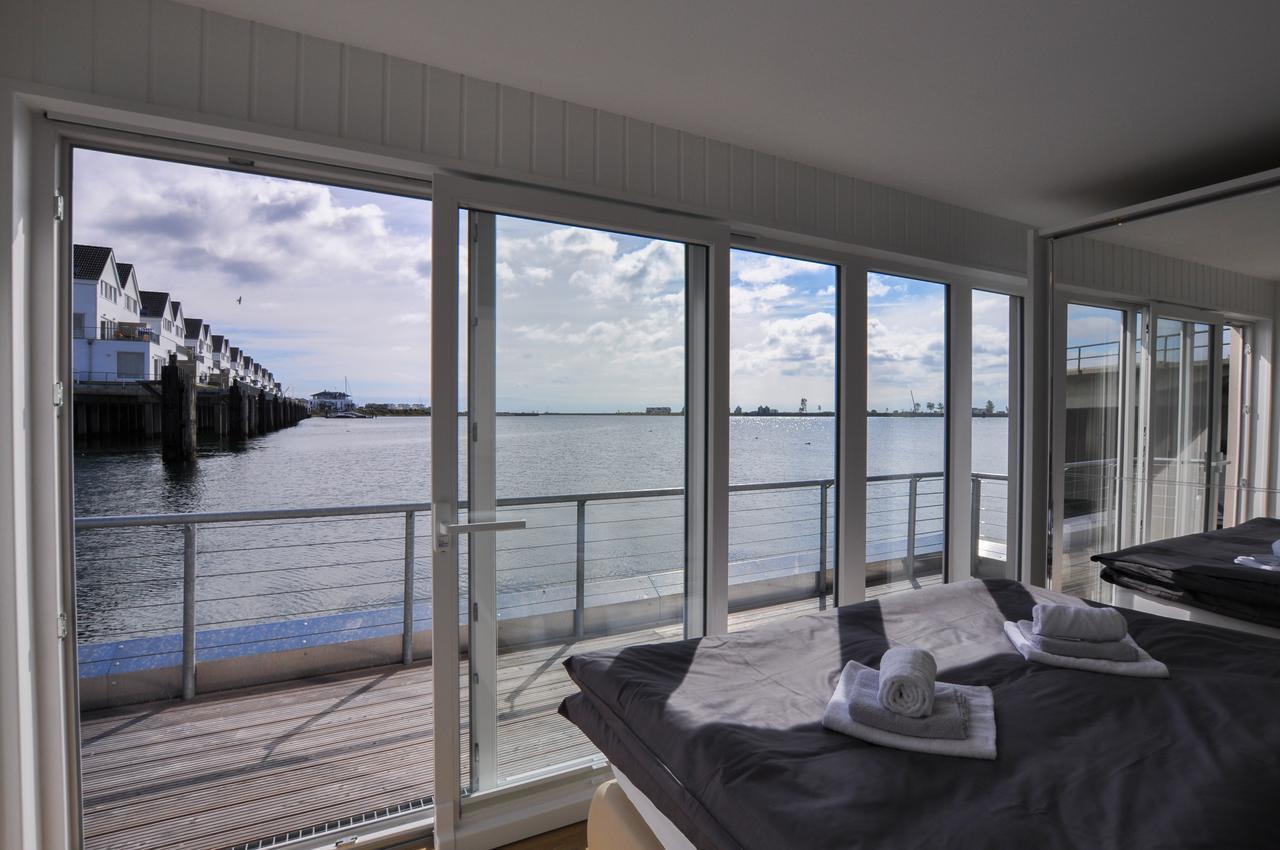 Schwimmendes Haus Hausboot Villa Olpenæs Eksteriør billede